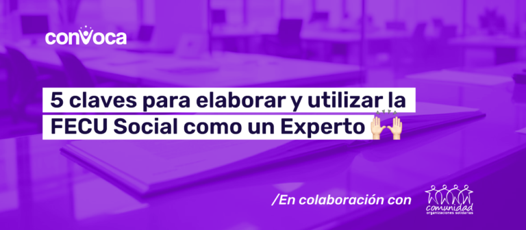 5 claves para elaborar y utilizar la FECU Social como un Experto